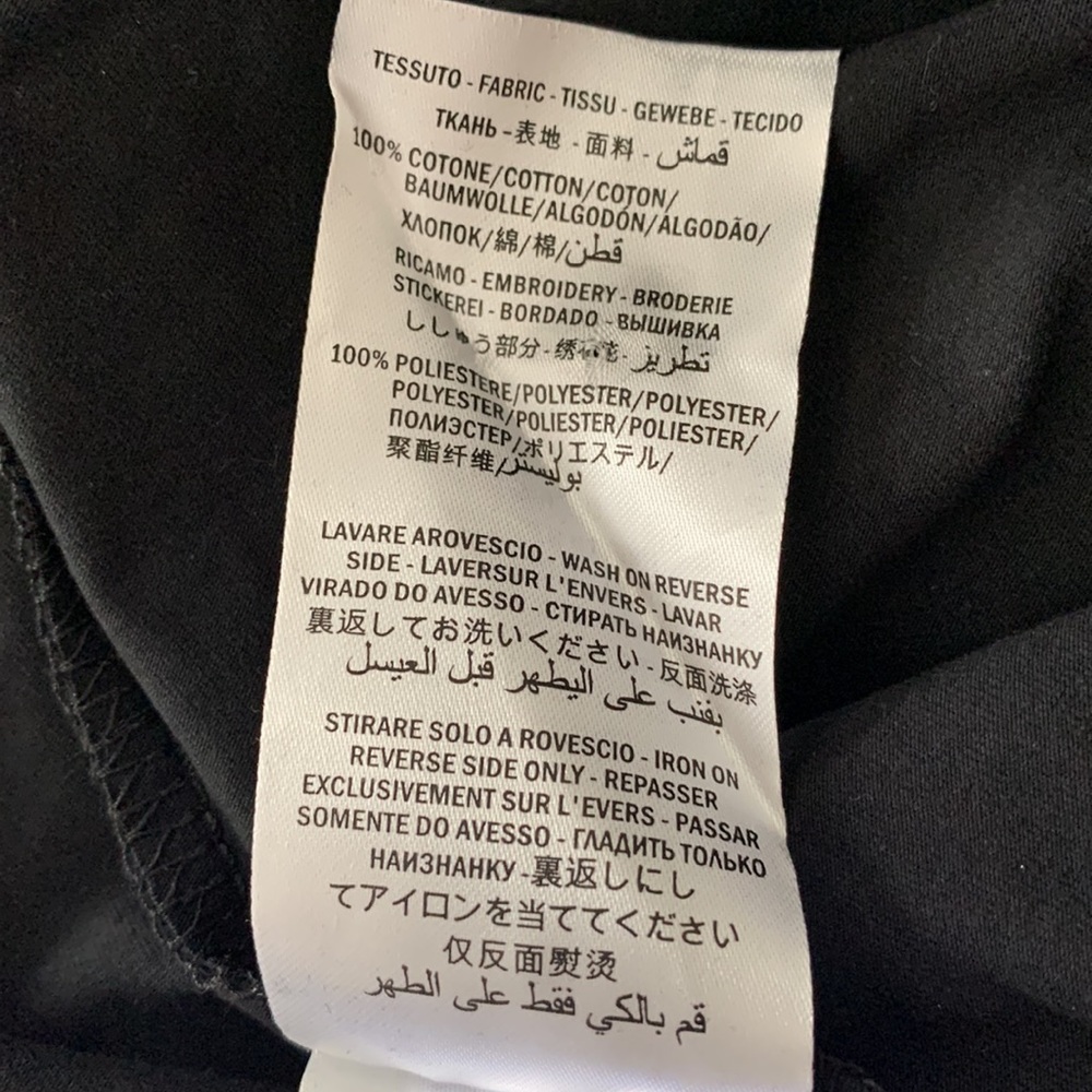 Gucci logo shirt black large brand new without tag - Picture 5 of 5